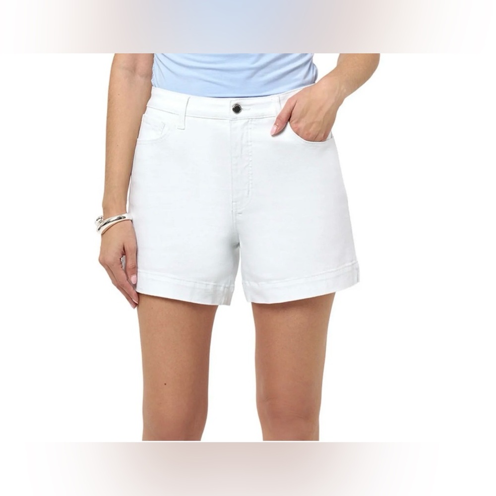 Rebecca Minkoff Women's High Rise 90's Denim White Shorts